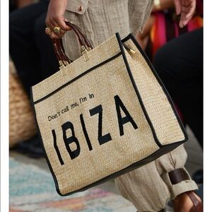 Bronx and Banco Ibiza Rafia Bag